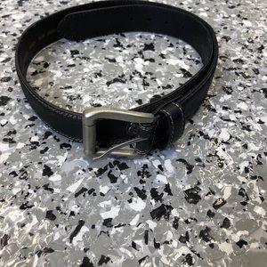 Lab Concho Men’s Black Leather Belt by Weber’s New Without Tags Size 36/38